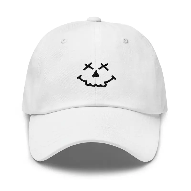 Halloween Dad Cap (wht)